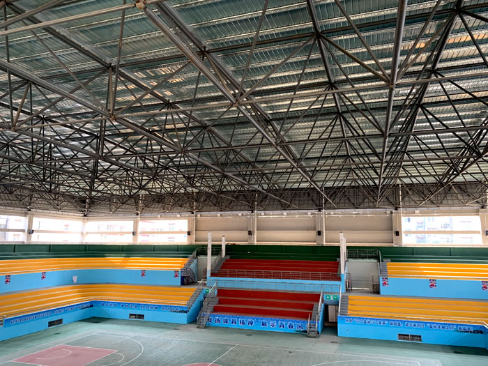 富川體育館網(wǎng)架加工